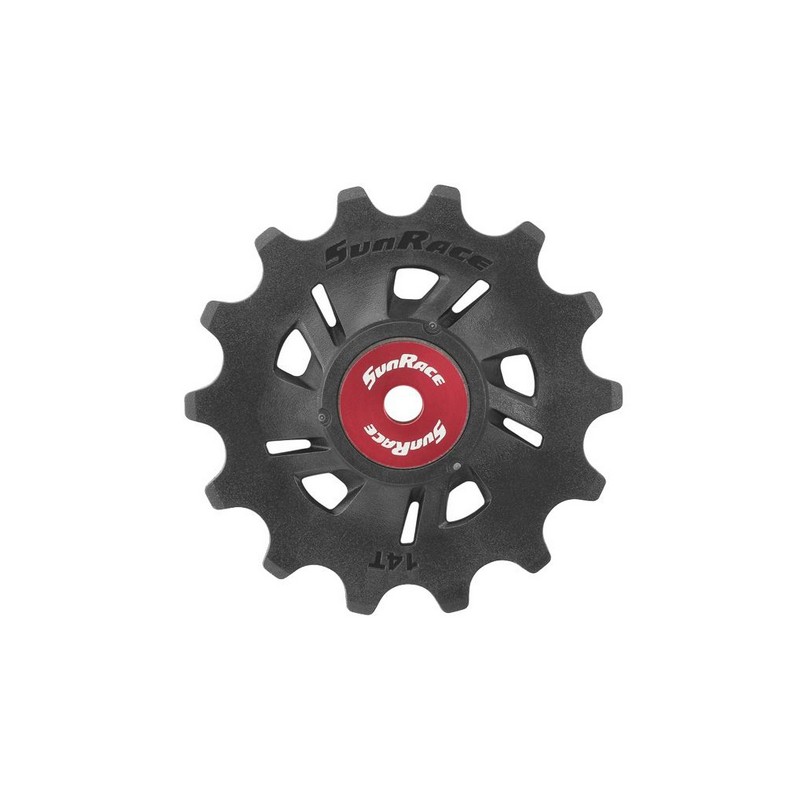 SunRace Puleggia Cambio Universale 14T Cuscinetti Standard